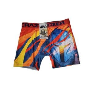 Starwars Crazy Boxer Size Large Mandalorian